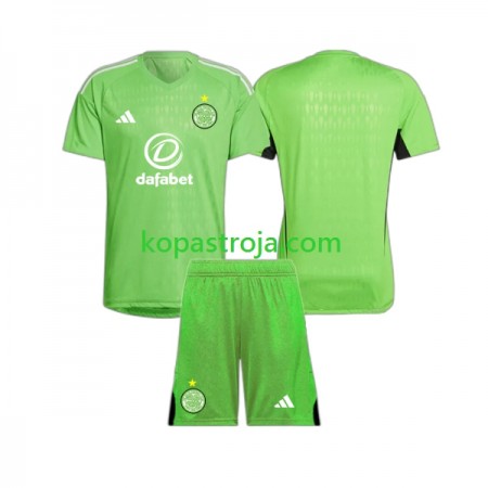 Billiga Fotbollströjor Celtic Målvakt Barn Borta tröja 2023/24 Kortärmad